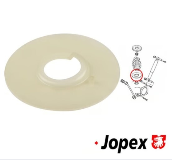 Kierrejousen eristyslevy, taakse, alas, T-25